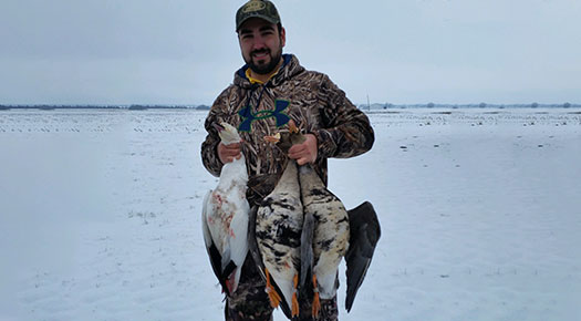 specklebelly goose hunts in pinckneyville illinois